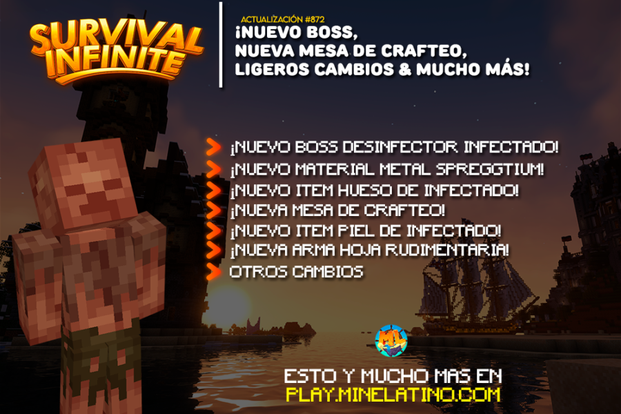 #872 | ¡Nuevo Boss, nueva mesa de crafteo, ligeros cambios & mucho más!