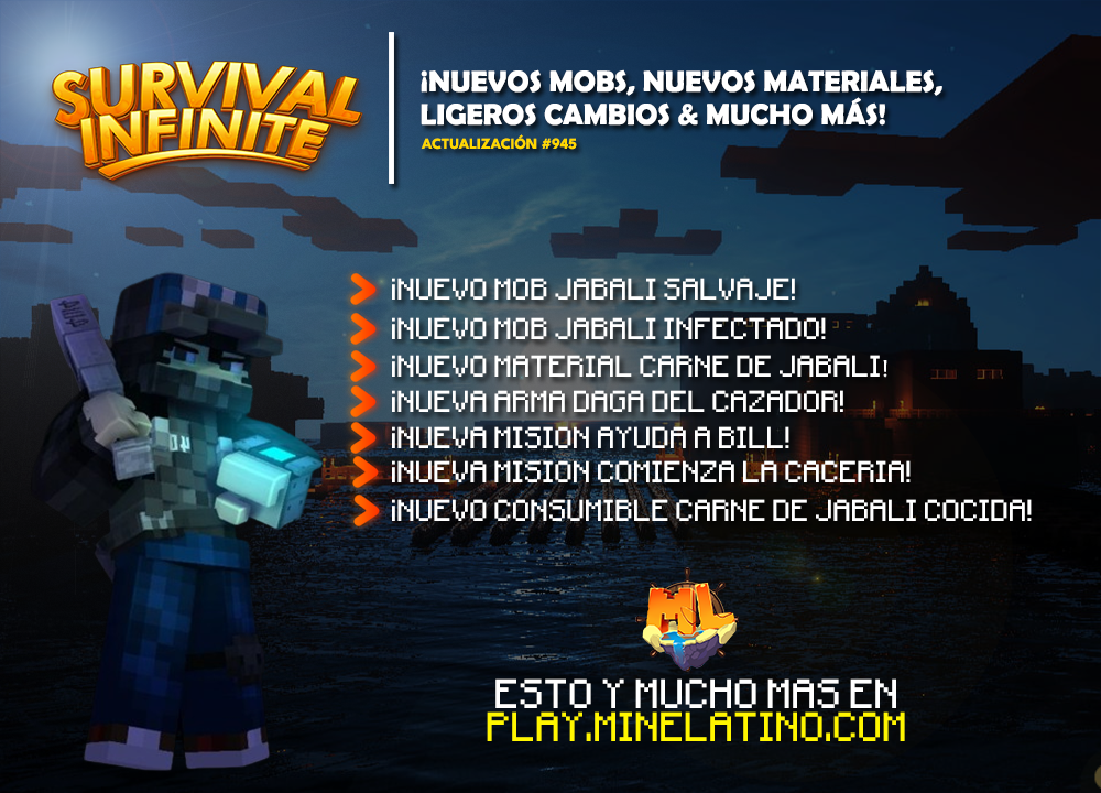#945 | ¡Nuevos mobs, nuevos materiales, ligeros cambios & mucho más!