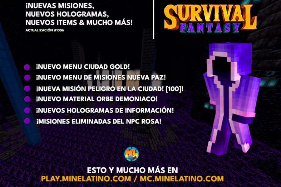 ¡Nuevas misiones, nuevos hologramas, nuevos items y mucho más!