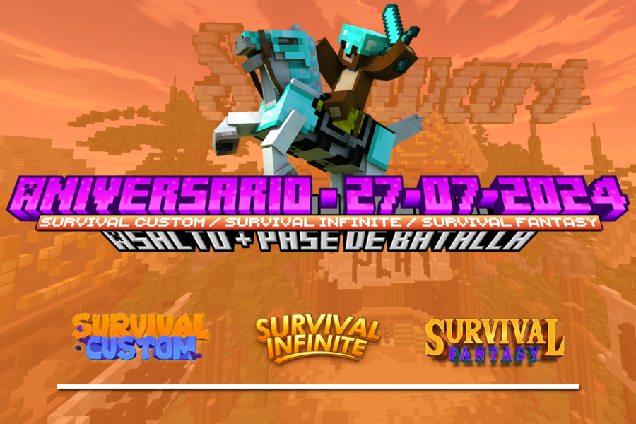 EVENTO 5° ANIVERSARIO | ¡Pase de Batalla, Asalto & Torneo de Clanes JUL-2024! (SC / SI / SF)