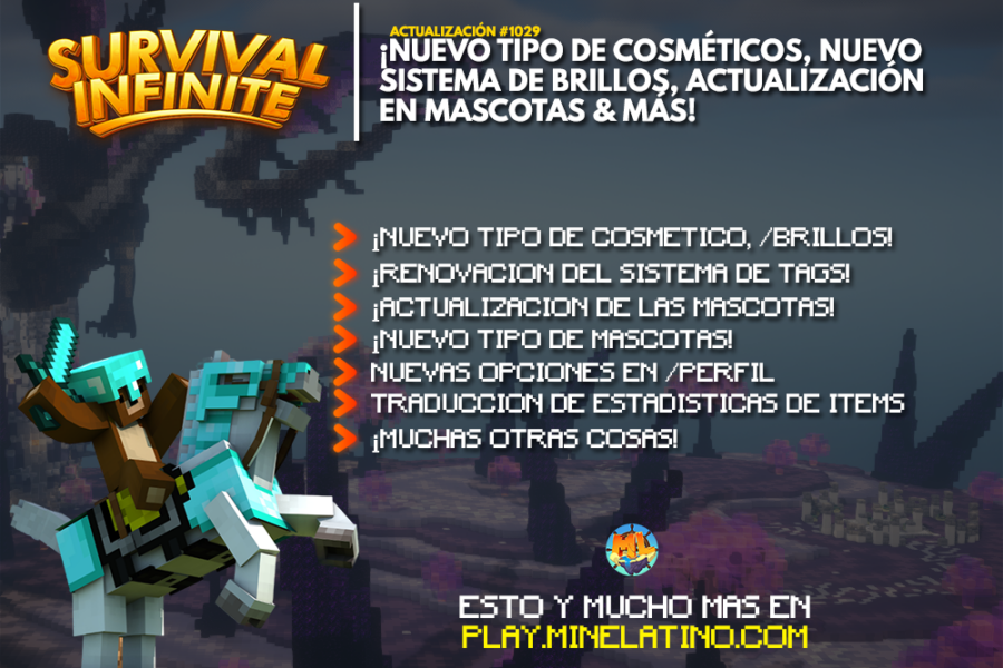 #1029 | ¡Nuevo tipo de cosméticos, nuevo sistema de brillos, actualización en mascotas & más!