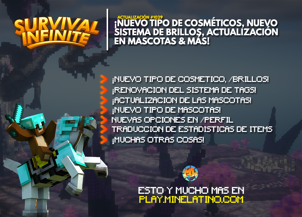 #1029 | ¡Nuevo tipo de cosméticos, nuevo sistema de brillos, actualización en mascotas & más!