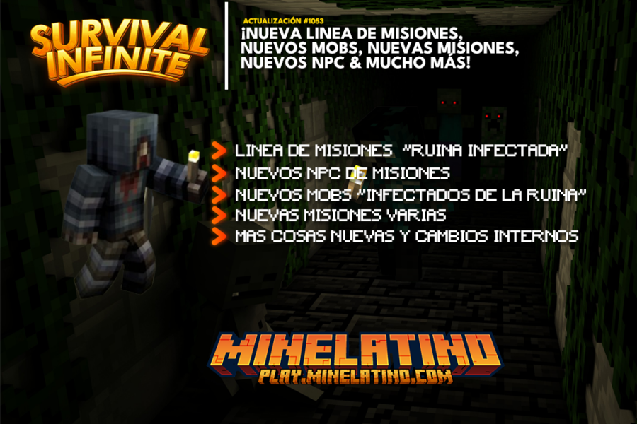 #1053 | ¡Nueva linea de misiones, nuevos mobs, nuevas misiones, nuevos npc & más!
