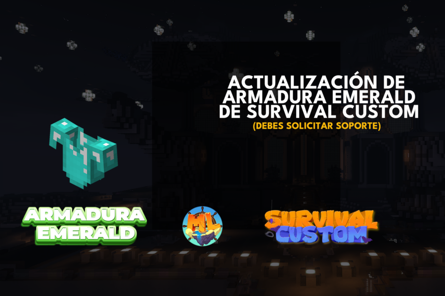 Actualización de la Armadura Emerald de Survival Custom
