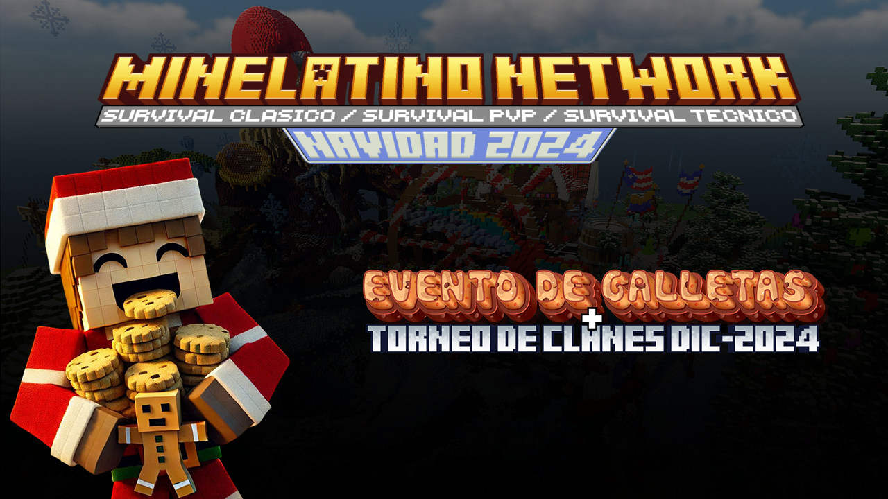 EVENTO DE NAVIDAD 2024 | ¡Recolección de galletas, tienda de galletas & Torneo de Clanes DIC-2024! (S-TCO / S-CLO / S-PVP)