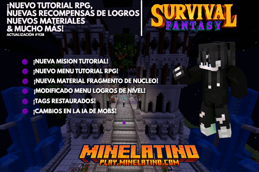 1138 | ¡Nuevo tutorial RPG, nuevas recompensas de logros, nuevos materiales y mucho más!