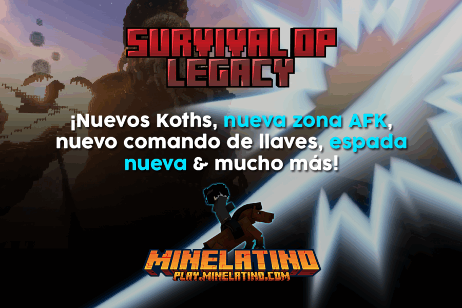 #1144 | ¡Nuevos Koths, nueva zona AFK, nuevo comando de llaves, espada nueva & mucho más!
