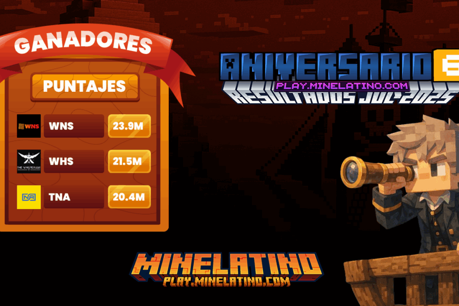 RESULTADOS ¡Torneo de clanes JUL-2025 & finalización de los eventos del 6° aniversario! (SC / SF)