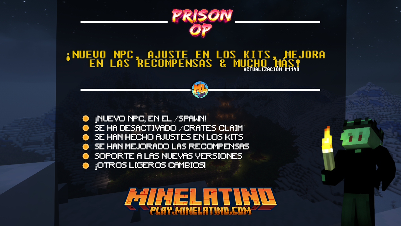 #1148 | ¡Nuevo NPC, ajuste en los kits, mejora en las recompensas & mucho más!