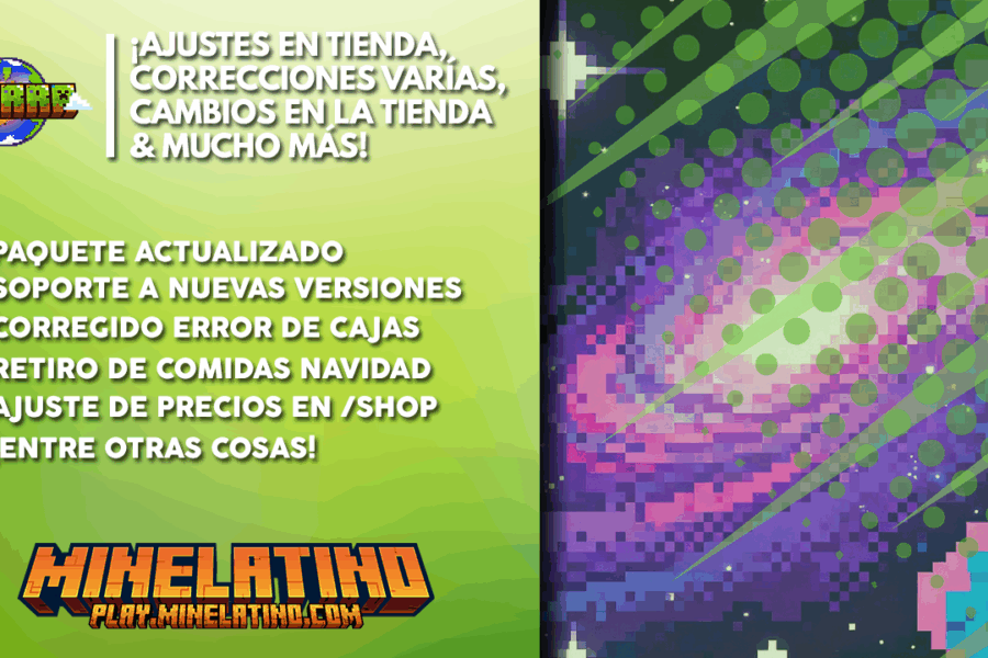 #1156 | ¡Ajustes en tienda, correcciones varías, cambios en la tienda & mucho más!
