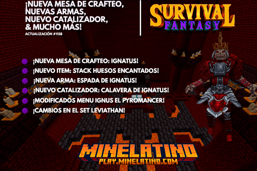 1158 | ¡Nueva mesa de crafteo, nuevas armas, nuevo catalizador y mucho más!