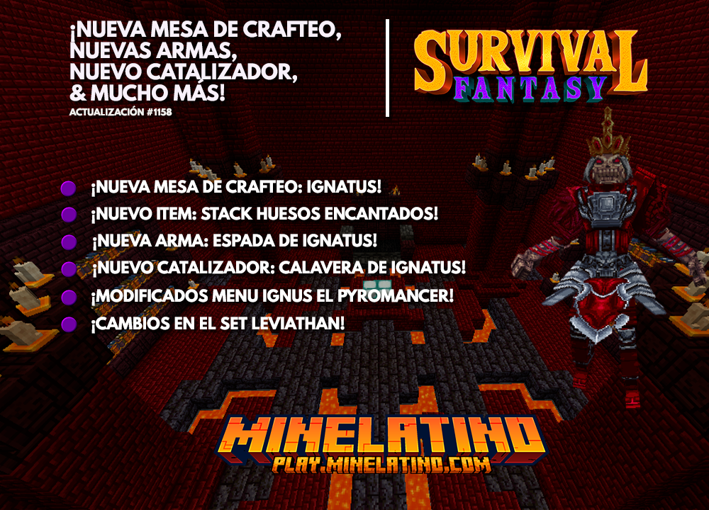 1158 | ¡Nueva mesa de crafteo, nuevas armas, nuevo catalizador y mucho más!