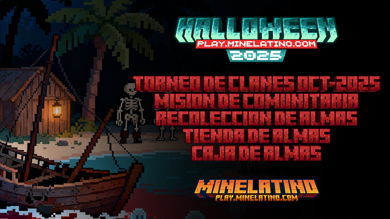 EVENTO HALLOWEEN 2025 | ¡Recolección de Almas, Tienda de Almas, Caja Almas, Misión Comunitaria & Torneo de Clanes OCT-2025! (S-TCO / S-CLO)