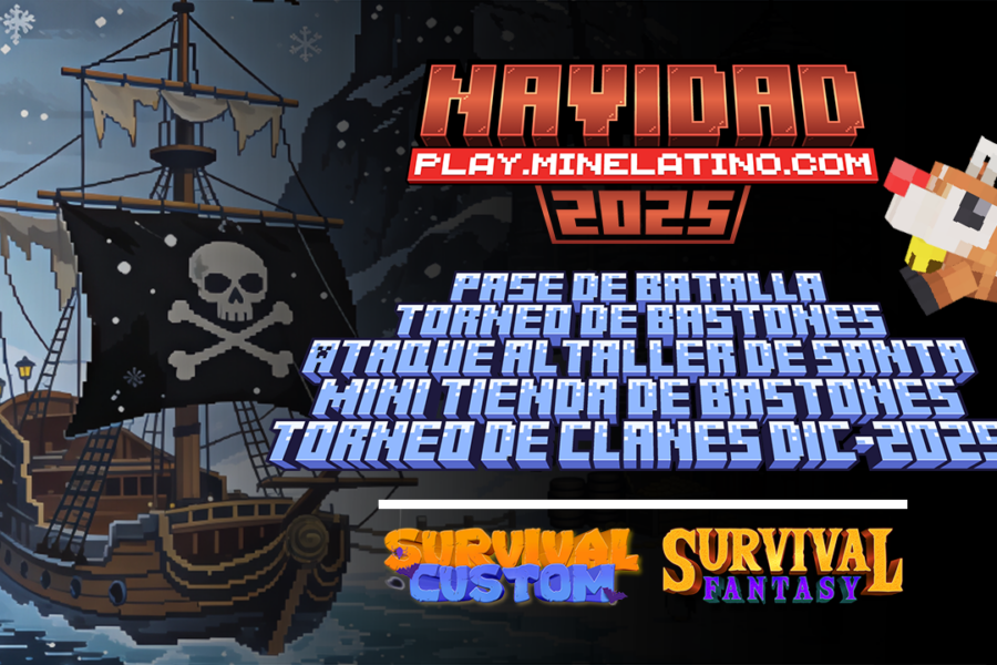 EVENTO NAVIDAD 2025 | ¡Pase de Batalla, Torneo de Bastones, Ataque al Taller de Santa & Torneo de Clanes DIC-2025! (SC / SF)
