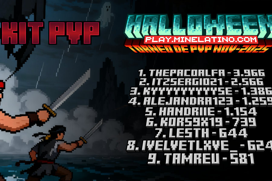HALLOWEEN 2025 | ¡Resultados del Torneo de PvP! (KitPvP)