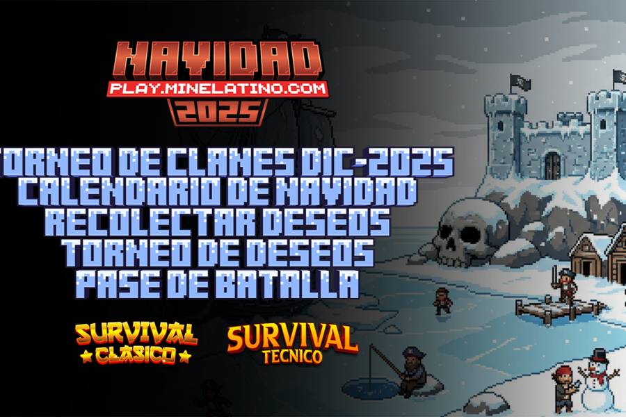 EVENTO NAVIDAD 2025 | ¡Pase de Batalla, Recolección de Deseos, Torneo de Deseos & Torneo de Clanes DIC-2025! (S-TCO / S-CLO)