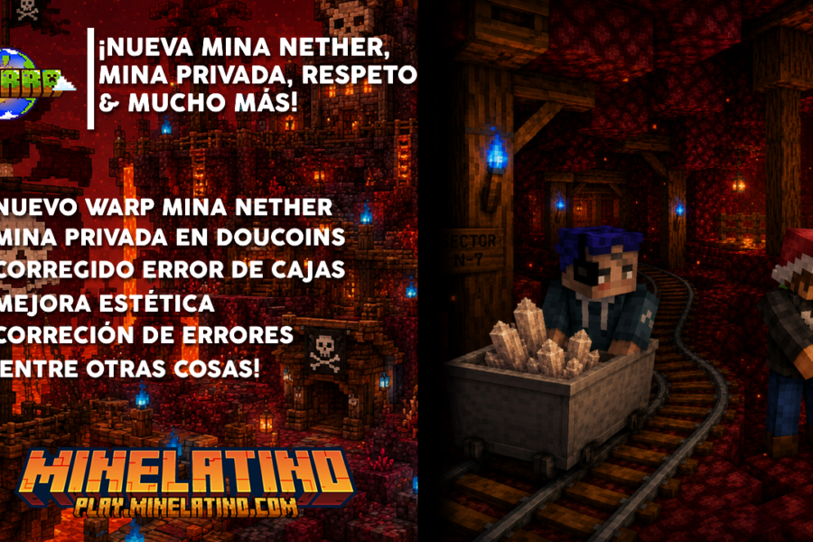 1197 | ¡Nueva Mina Nether, mejora estética & más!