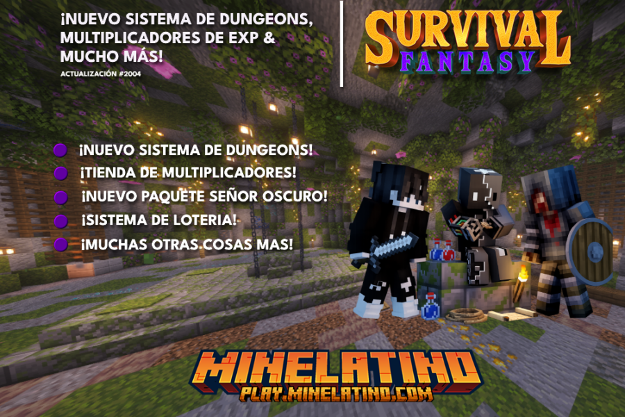 2004 | ¡Nuevo sistema de Dungeons, multiplicadores de experiencia y mucho más!